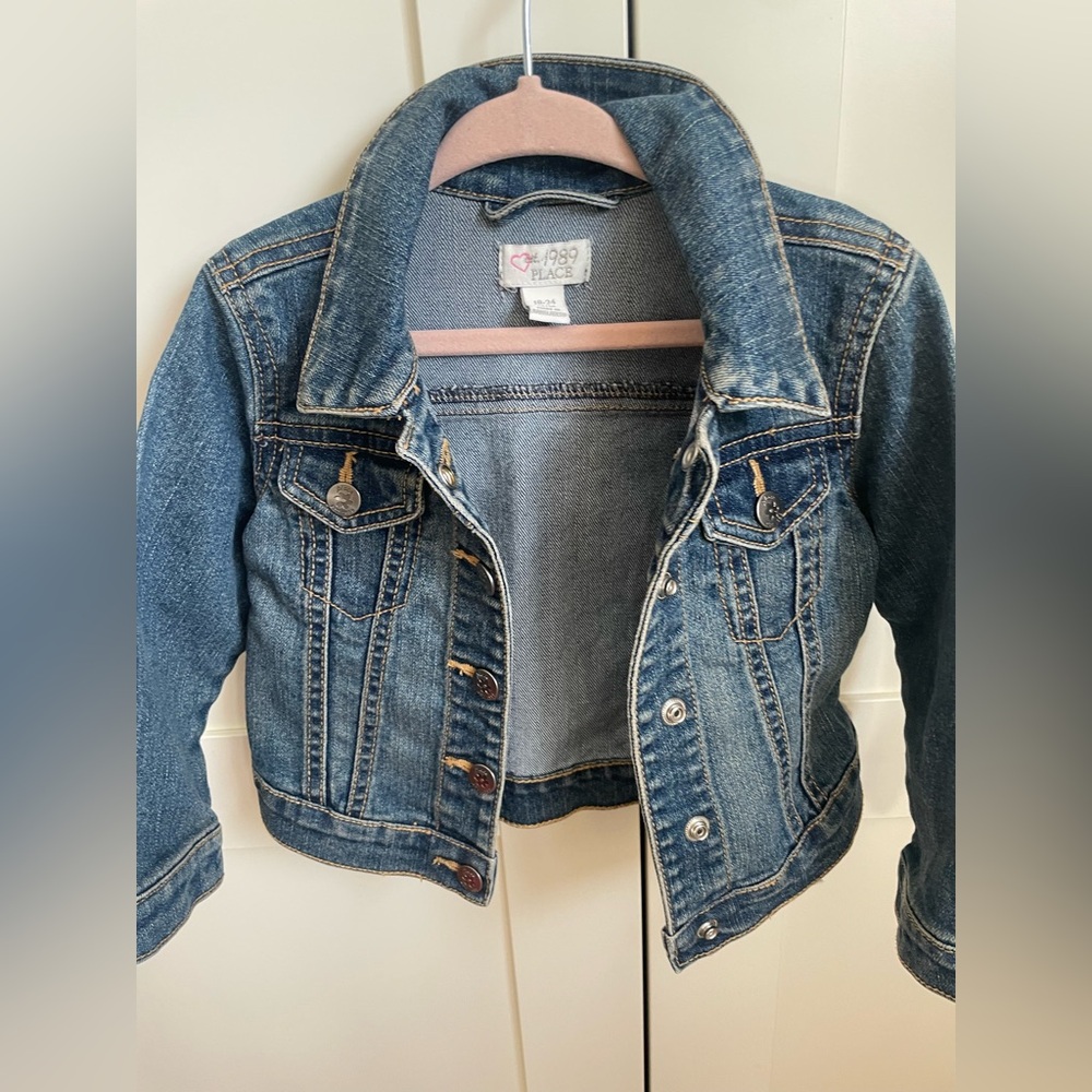 Place 18-24 months girls Jean jacket
